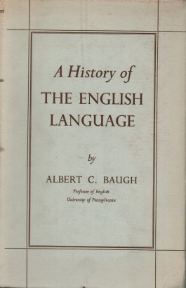 A History of the ENGLISH LANGUAGE