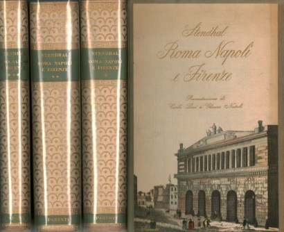 Roma, Napoli e Firenze (3 volumi)