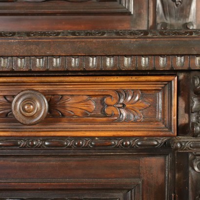 antiquariato, credenza, antiquariato credenza, credenza antica, credenza antica italiana, credenza di antiquariato, credenza neoclassica, credenza del 800,Credenza in Stile Neorinascimento