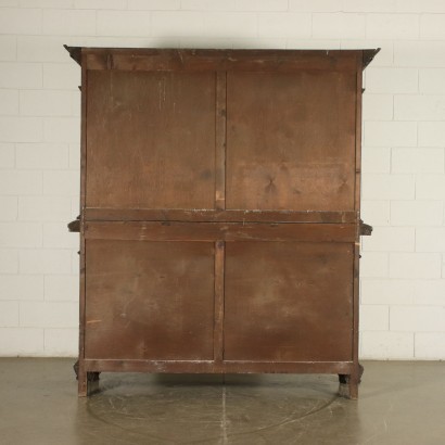 Neo Renaissance Two Bodies Cupboard Italy 20th Century