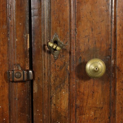 Emilian Baroque Cupboard Walnut Italy 18th Century