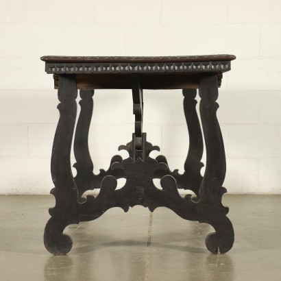 Neo Renaissance Fratino Table Poplar Italy 19th Century