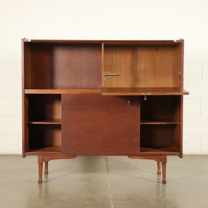 Highboard Teak Veneer Italy 1960s