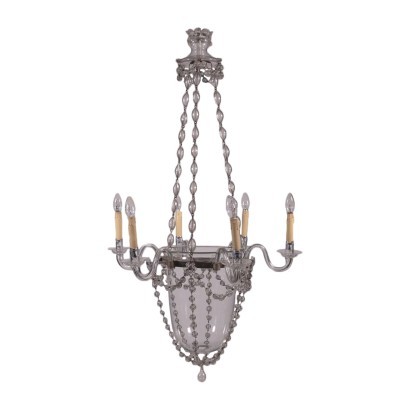 Lampadario Fine XIX Secolo Spagna