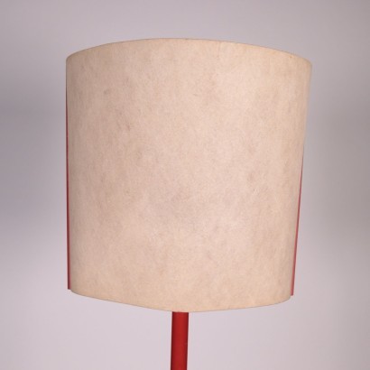 Lamp Stilnovo Beretta Cassia Parchment Enamelled Metal Italy 1970s