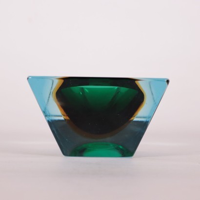 Vide-Poche Verre Coloré Murano Italie Années 60