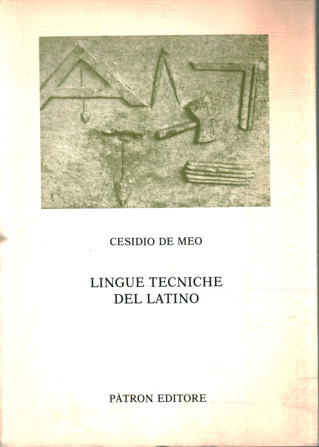 Idiomas técnicos del latín, Cesidio De Meo