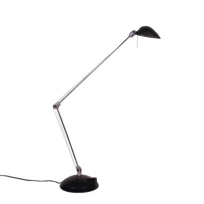 Artemide Tischlampe Stahl Alluminium Metall Italien 1980er