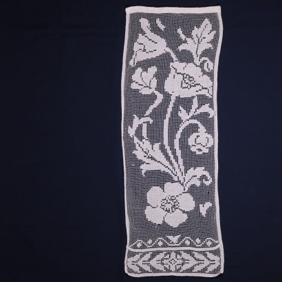 Filet Curtain Cotton Italy 20th Century