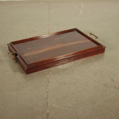 "Osterley" Table Tray Mahogany Brass England 20th Century