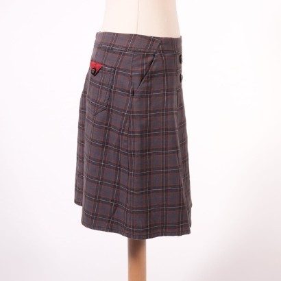 Max&Co., gonna tartan, tartan, gonna max&Co, made in italy, secondhand,Gonna Tartan Max&Co.