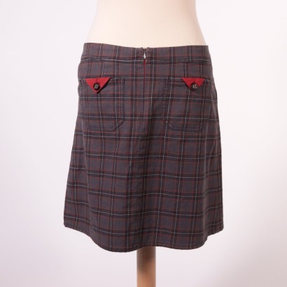 Max&Co., gonna tartan, tartan, gonna max&Co, made in italy, secondhand,Gonna Tartan Max&Co.