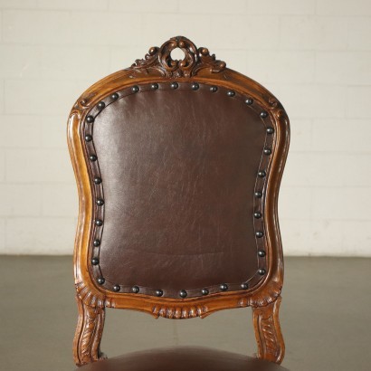 antique, chaise, chaises antiques, chaise antique, chaise italienne antique, chaise antique, chaise néoclassique, chaise du XIXe siècle, Groupe de dix chaises de style baroque