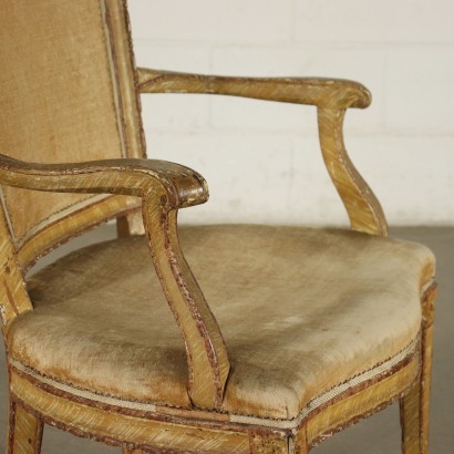 antique, armchair, antique armchairs, antique armchair, antique Italian armchair, antique armchair, neoclassical armchair, 19th century armchair, Venetian Neoclassical armchair