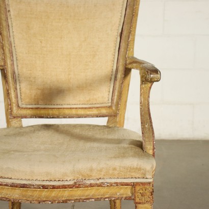 antique, fauteuil, fauteuils antiques, fauteuil antique, fauteuil italien antique, fauteuil antique, fauteuil néoclassique, fauteuil du 19ème siècle, fauteuil néoclassique vénitien