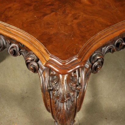 Barocchetto Revival Extendable Table Italy 20th Century