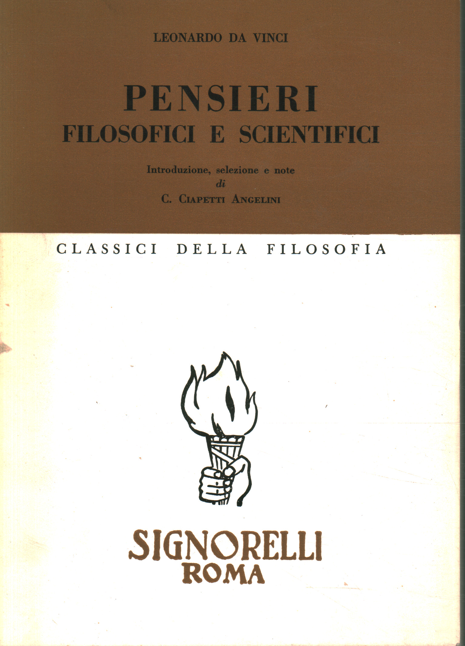 Pensamientos filosóficos y científicos, Leonardo da Vinci