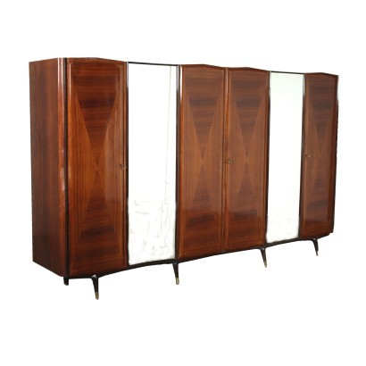 Armoire Palissandre Italie Années 1950-1960