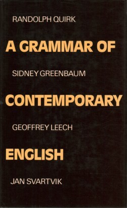 A Grammar of Contemporary English