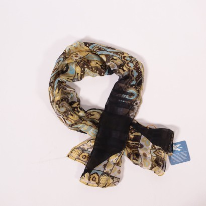 Etro Printed Scarf Silk Milan Italy