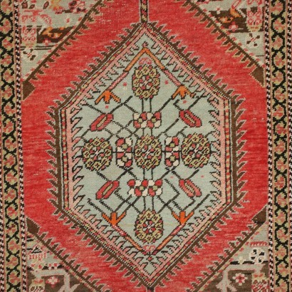 Malayer Carpet Cotton Wool Iran 1940s