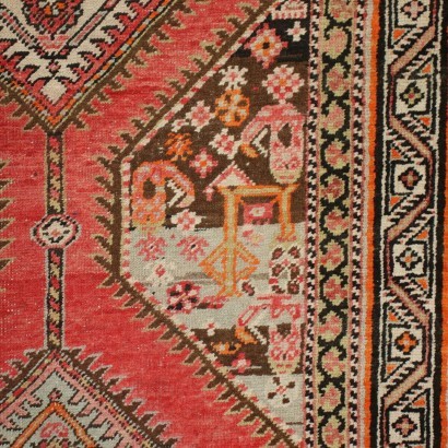 Malayer Carpet Cotton Wool Iran 1940s