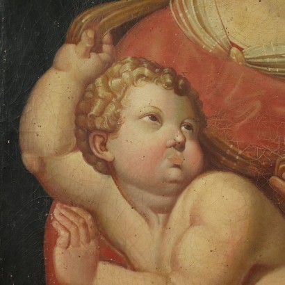 art, art italien, peinture italienne du XIXe siècle, Vierge à l'enfant