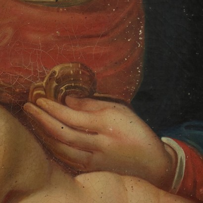 art, art italien, peinture italienne du XIXe siècle, Vierge à l'enfant