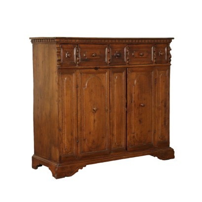 Baroque Sideboard Walnut - Italy XVII Century