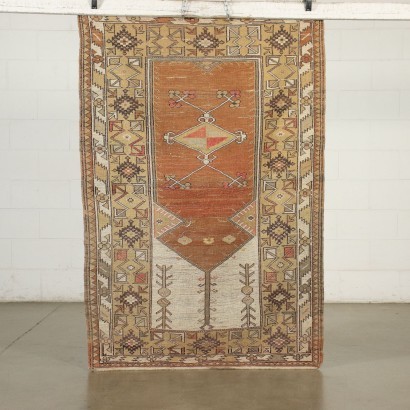 Tapis Melas Noeud Fine Laine - Turquie Années 1960-1970