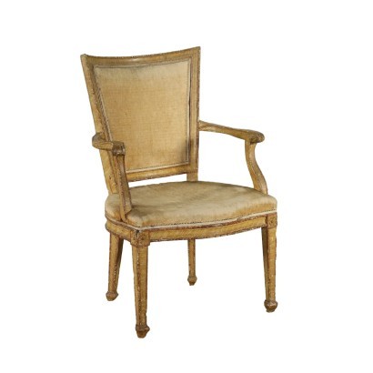 antique, armchair, antique armchairs, antique armchair, antique Italian armchair, antique armchair, neoclassical armchair, 19th century armchair, Venetian Neoclassical armchair