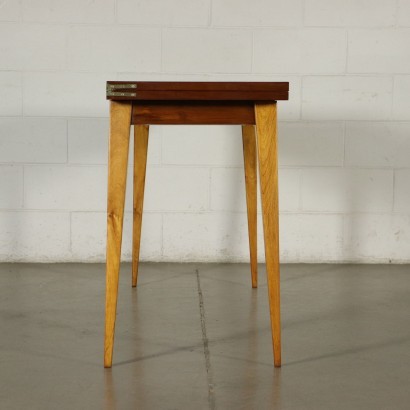 Table Walnut Veneer Beech Argentina 1950s