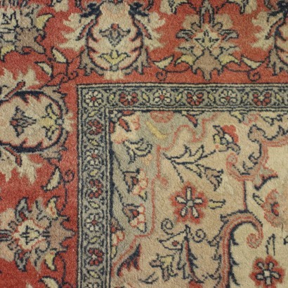 Kashmir Carpet Cotton Wool India 1980s