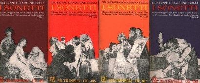 I sonetti (4 volumi)