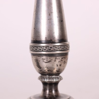 antiques, objects, antiques objects, antique objects, ancient Italian objects, antiques objects, neoclassical objects, objects of the 19th century, Silver Candlestick