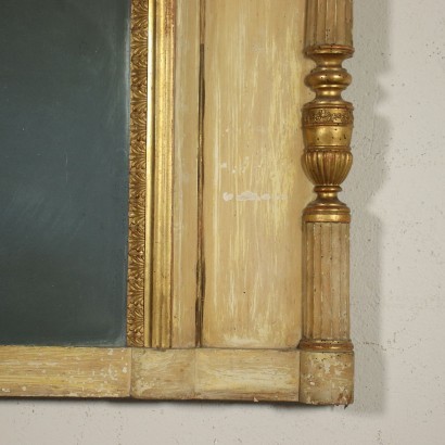 antique, mirror, antique mirror, antique mirror, antique Italian mirror, antique mirror, neoclassical mirror, mirror of the 19th century - antiques, frame, antique frame, antique frame, antique Italian frame, antique frame, neoclassical frame, 19th century frame, Chimneypiece Restoration Lombardy