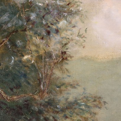 Edoardo Covino Oil On Canvas 19th Century