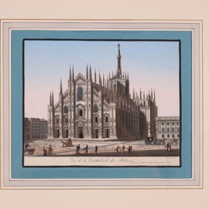 View of the Cathedral of Milan