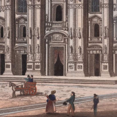 Vue de la cathédrale de Milan