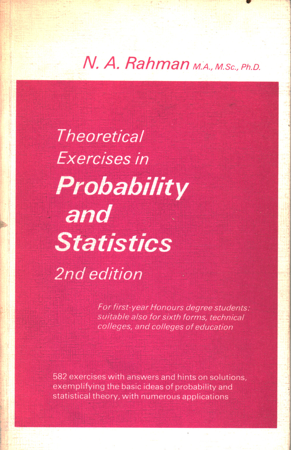 Ejercicios teóricos de probabilidad y% 2
