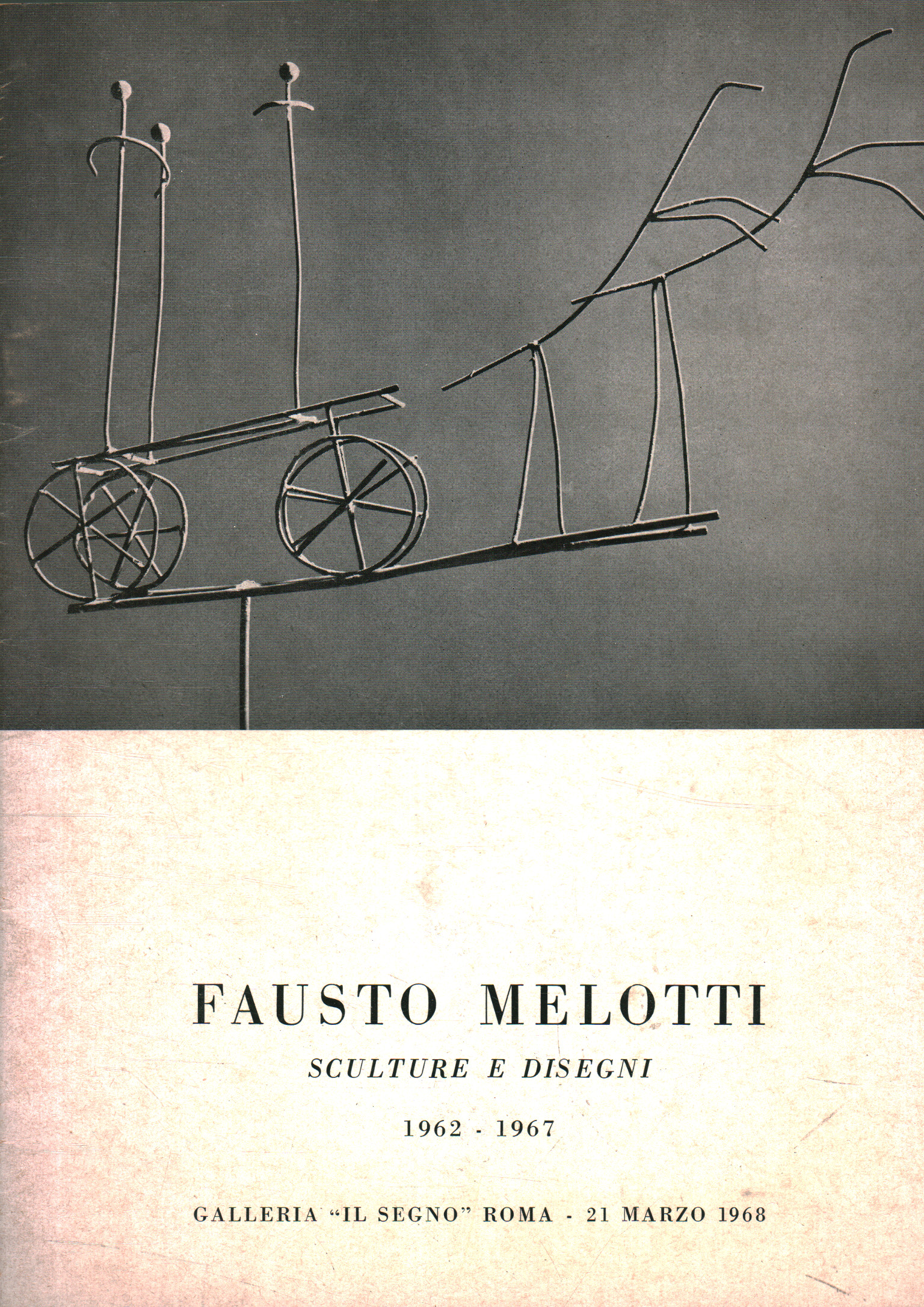 Fausto Melotti. Sculptures and drawings 1962-
