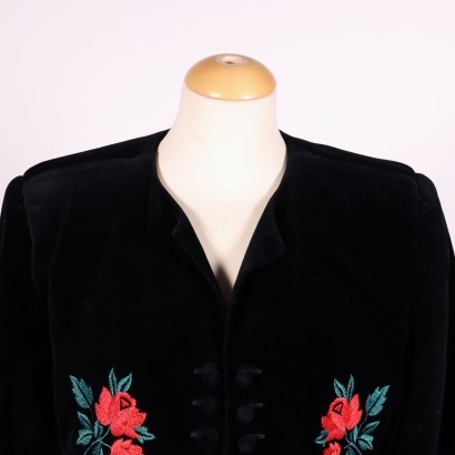 mode vintage, pinko vintage, années 90, mode des années 80, mode des années 90, velours, Vintage Pinko Velvet Blazer