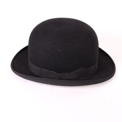 Vintage bowler hat, vintage man, vintage fashion, vintage milan, vintage hats, man hat, vintage man's bowler hat