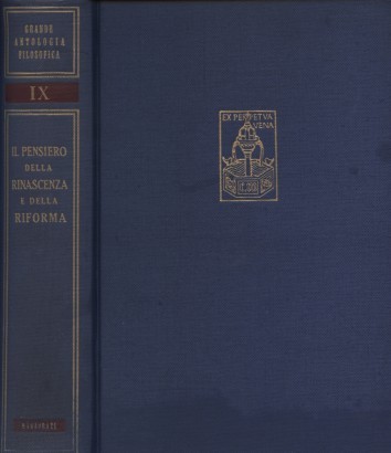 Grande antologia filosofica Vol. IX