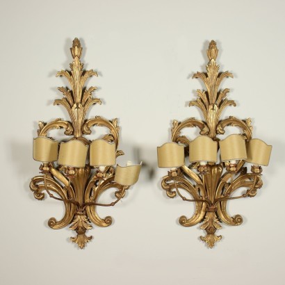 antique, applique, applique antique, applique antique, applique italienne antique, applique antique, applique néoclassique, applique du XIXe siècle, paire d'appliques du XXe siècle