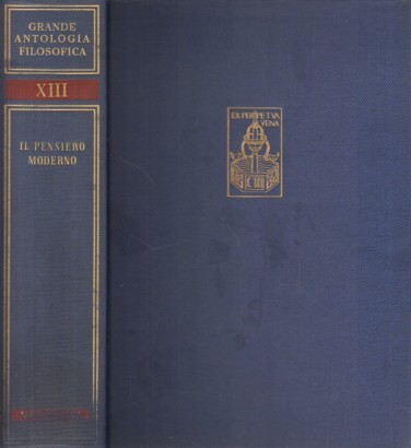 Grande antologia filosofica Vol. XIII