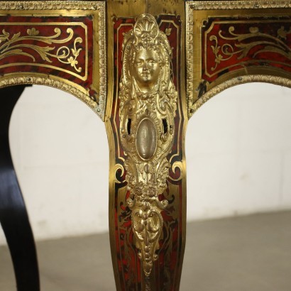 Table Style Boulle Bronze Doré - France XIX Siècle