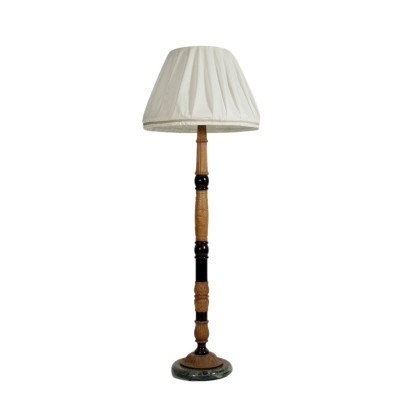 Stehlampe Holz Italien XX Jhd