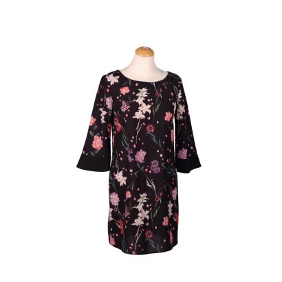 liu jo, robe liu jo, d'occasion, fabriqué en italie, robe à fleurs Liu Jo