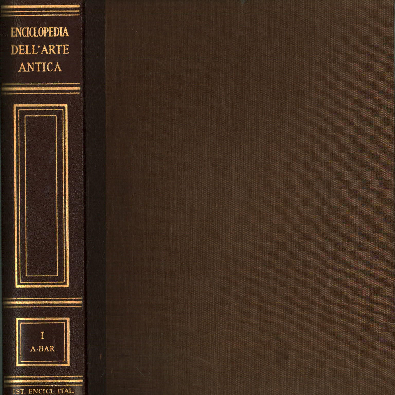 Encyclopedia of ancient art. Vo